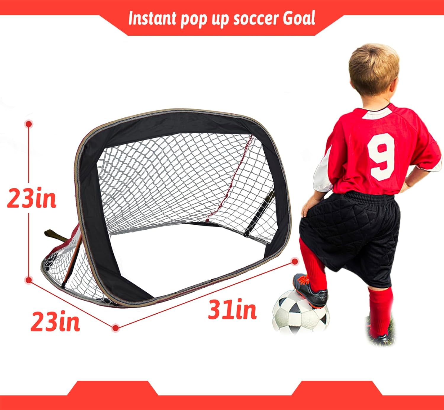 Gagalileo Soccer Goal 23x23x31