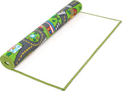 Alfombra de juego para niños para juguetes de coches, alfombra de juego antideslizante para niños que escalan jugando en el dormitorio/sala de juegos, divertida, suave y educativa