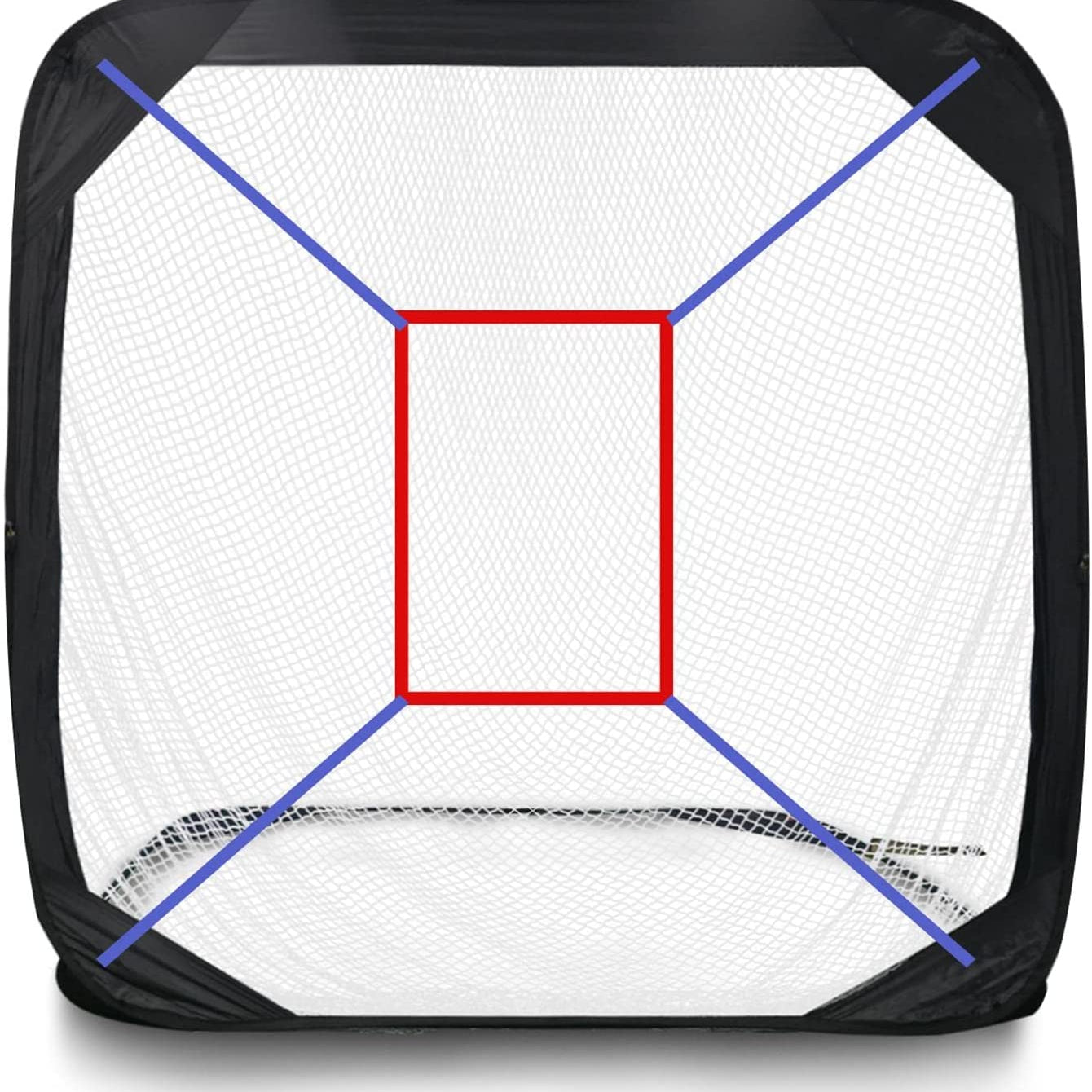 野球ネット バッティング練習 折りたたみ 2.1X2.1M キャリーバッグ付き