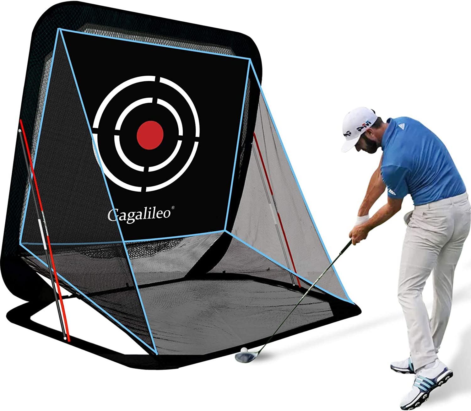 8X7X7 Pop Up Golf Hitting Net/Backyard