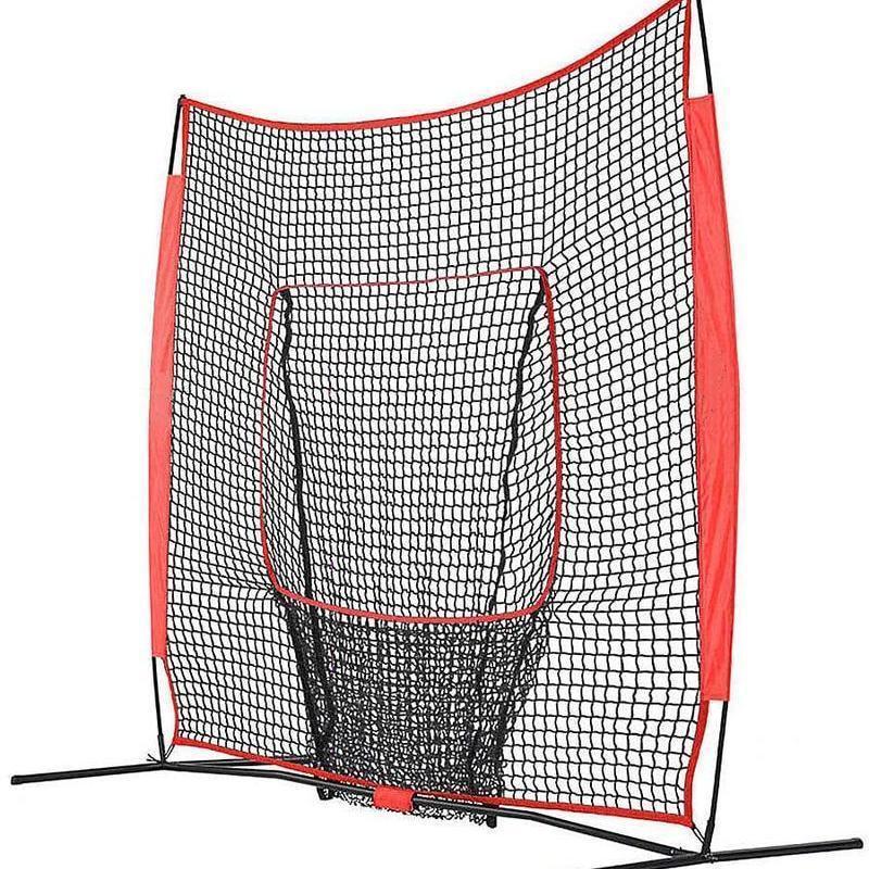 7'x7'Galileo Baseball & Softball Practice Hitting Pitching Net - Galileo Sports