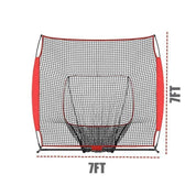 7'x7'Galileo Baseball & Softball Practice Hitting Pitching Net - Galileo Sports