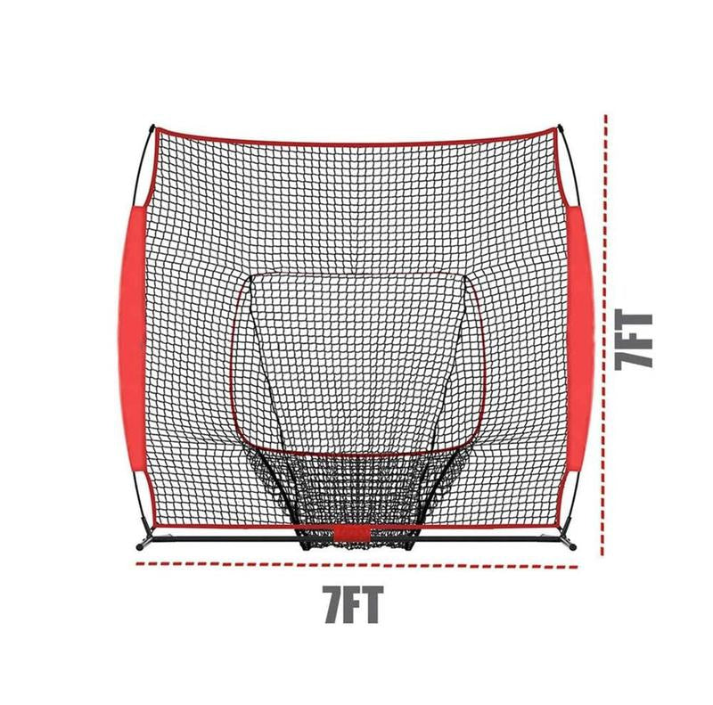 7'x7'Galileo Baseball & Softball Practice Hitting Pitching Net