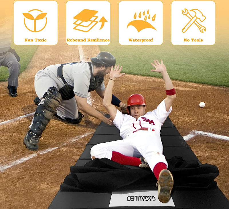 Gagalileo Slide Baseball Sliding Mat 10x3.6ft
