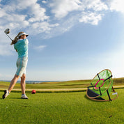 Filet golf pour chipping Net, Pop Up Golf Chipping Net, Chipping Golf Chipping, Practice Net, 52 x 52 x 40 cm