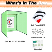 Gagalileo Golf Practice Cage 10X10X10ft