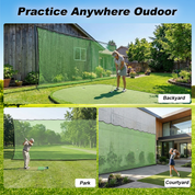 30x10 Galileo Golf Cage Replacement Net Piece/Good resilience