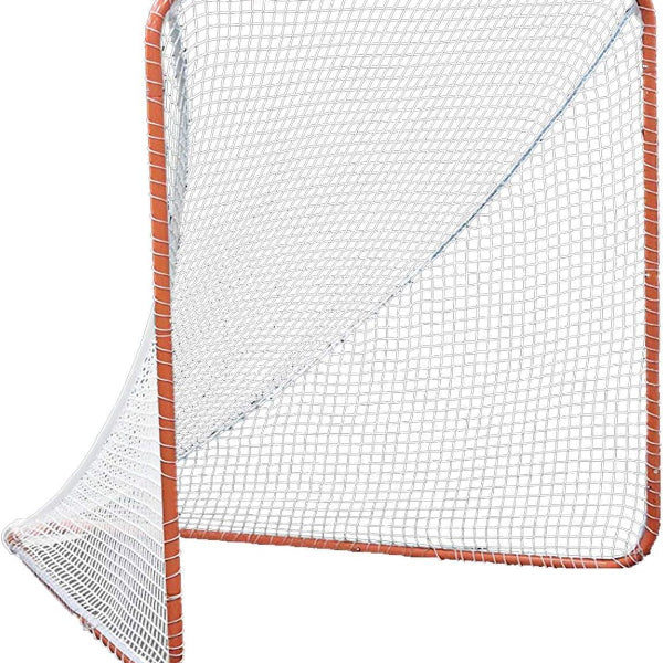 Galileo Regulation 6' x 6' Lacrosse Net with Steel Frame Portable Lacrosse Goal Collegiate Lacrosse Goals - Galileo Sports