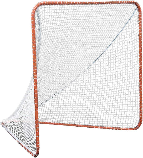 Galileo Regulation 6' x 6' Lacrosse Net with Steel Frame Portable Lacrosse Goal Collegiate Lacrosse Goals - Galileo Sports