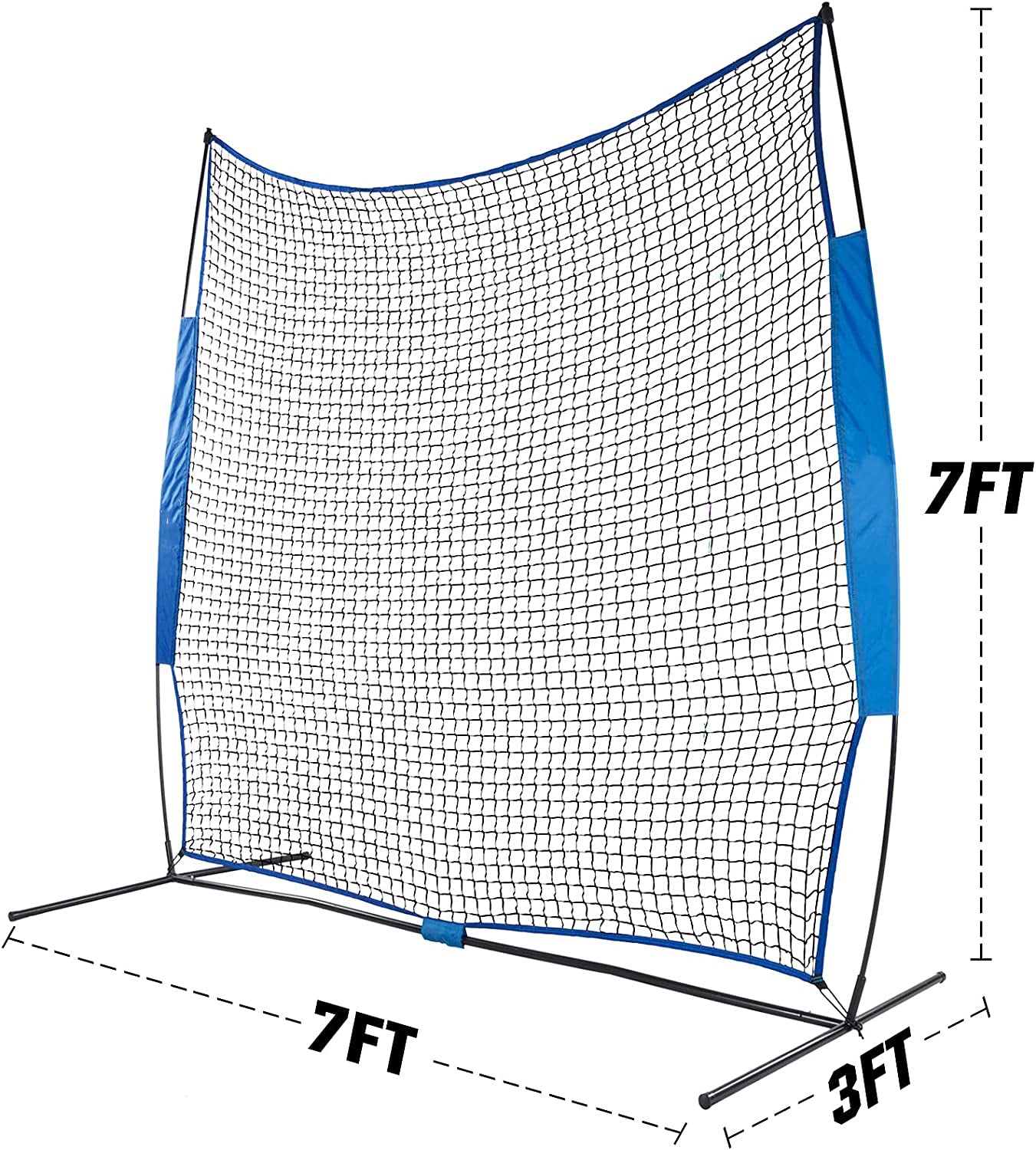 7X7ft Barrier Net Protective Pitching Screen for Baseball