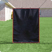 Gagalileo Backstop,Pitching Backstop,Fastpitch Baseball Backstop,Backstop with Strike Zone,Pitching Backdrop,Rubber Vinyl Backstop,Vinyl Batting Cage Backdrop-CAD - Galileo Sports