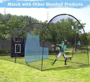 Gagalileo L-Shaped Softball relacement Pitching Screen 7×7ft