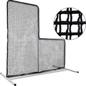 Gagalileo L Screen Baseball Pitching Protective Screen 7X7FT (Black)