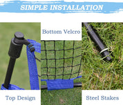 Gagalileo L-Shaped Softball relacement Pitching Screen 7×7ft