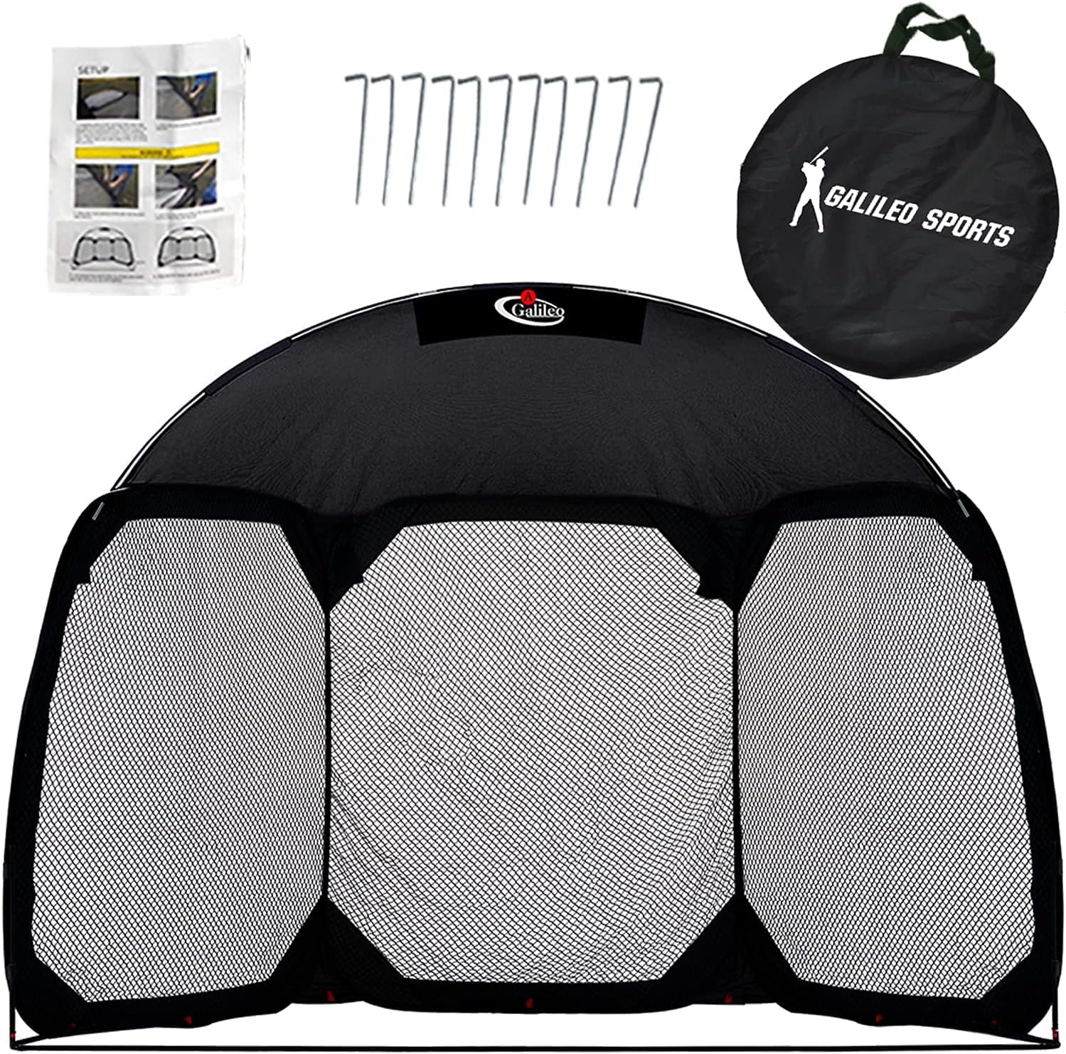 11.5X6X9.6 Baseball & Softball Pitching Net Hitting /Net Protective Screen