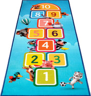 Alfombra de juego para niños para juguetes de coches, alfombra de juego antideslizante para coche para escalar niños jugando en el dormitorio/sala de juegos, divertido, suave y educativo