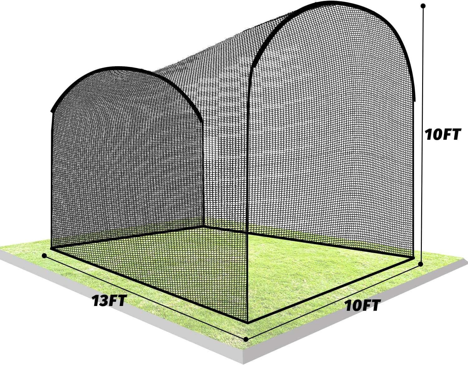 Gagalileo Baseball Replacement Net 13x10x10