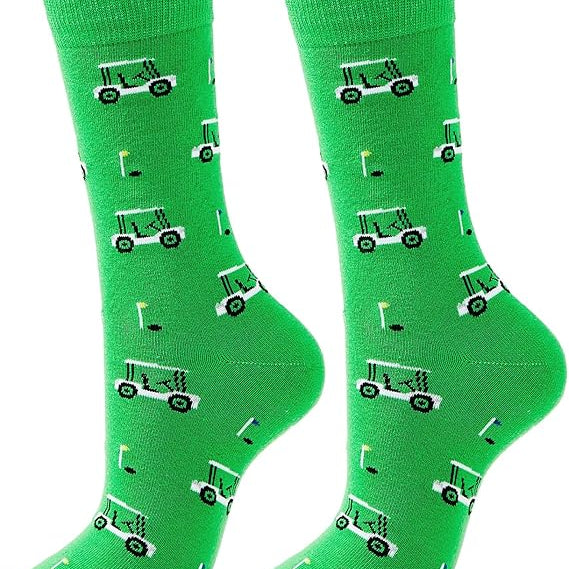 American Trends Golf Socks for Men Funny Sock Golf Gifts for Golfer Accessories for Men Novelty Socks