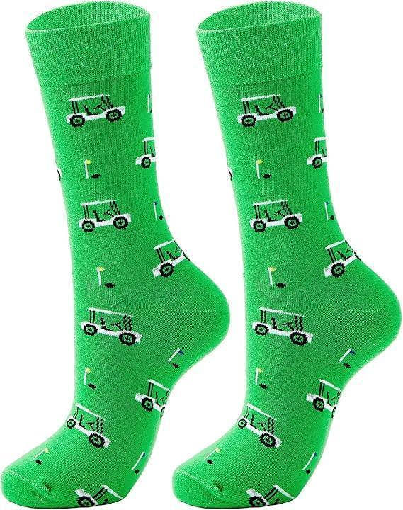 American Trends Golf Socks for Men Funny Sock Golf Gifts for Golfer Accessories for Men Novelty Socks - Galileo Sports