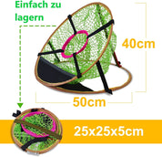 Filet golf pour chipping Net, Pop Up Golf Chipping Net, Chipping Golf Chipping, Practice Net, 52 x 52 x 40 cm