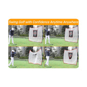 Gagalileo 7X7 Backyard Golf Practice Net /Heavy Duty Golf Net