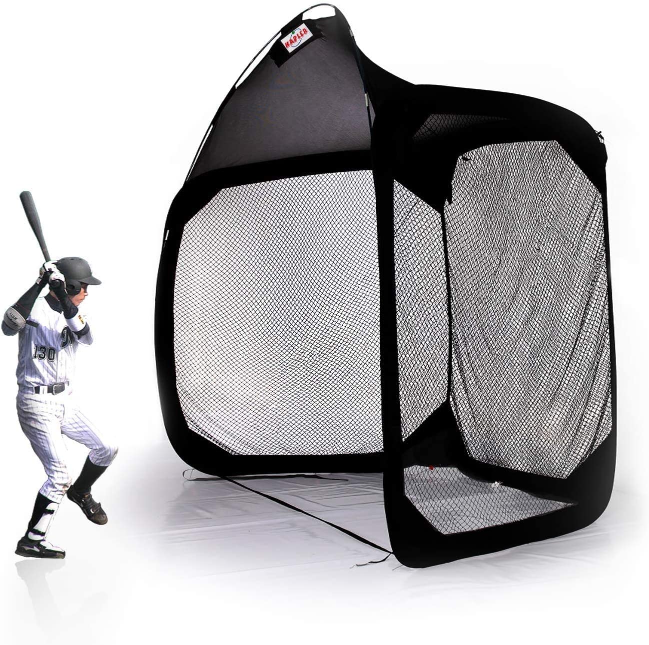 12X6X9.5 Pop up Batting Cage Baseball Softball Net / Backyard