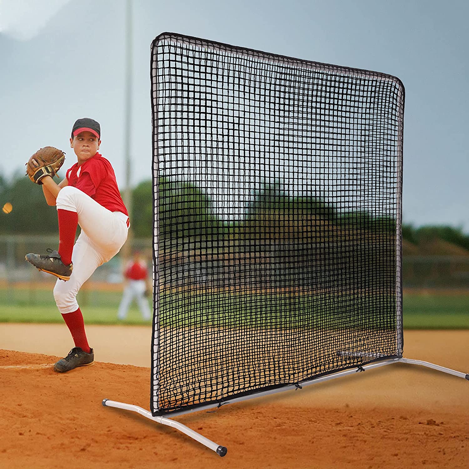 Gagalileo Baseball replacement Pitching Screen Protective Net 7x7Ft