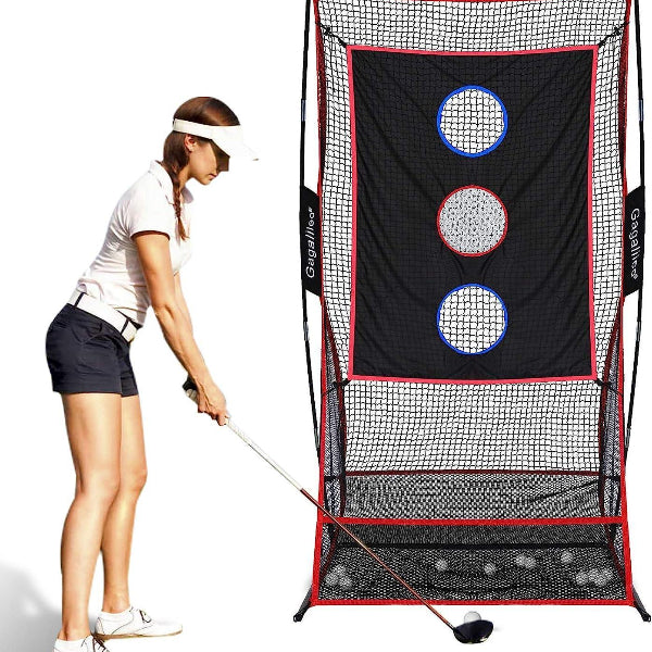 Gagalileo Golf Net Golf Chipping Net 70x40in Golf Chipping Accessories Golfing Target Net - for Accuracy Chipping and Swing Practice - Galileo Sports