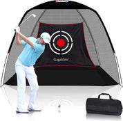 Golf Net,Golf Net Backyard Driving,Golf Driving Range,Golf Swing Net,Heavy Duty Golf Practice Net,Golf Practice Hitting Net,Quick Setup Golf Net with Target Cloth and Carry Bag-CAD
