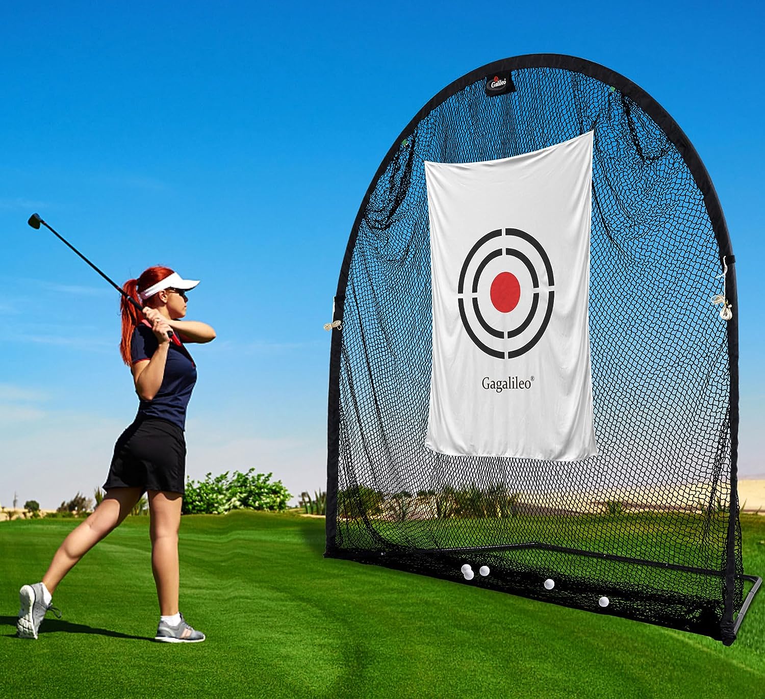 Golf Target Cloth,Golf Net Replacement Target for 10X8X3 Net,Driving Range Target,Golf Practice Traget 5x3FT White