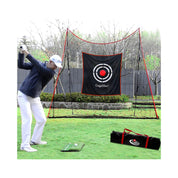 Galileo Sports Redes de práctica de golf Red de golf para patio trasero 12'X10'X4' Rango de conducción de red de golf con objetivo y bolsa de transporte | Red de golf resistente 2021