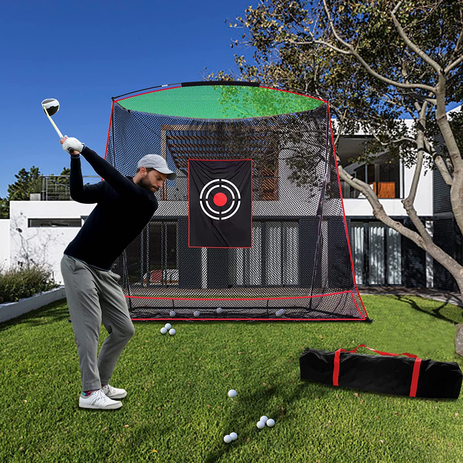 3 x 0.9 x 2.4m High-Quality Golf Nets/Indoor & Outdoor Golf Nets