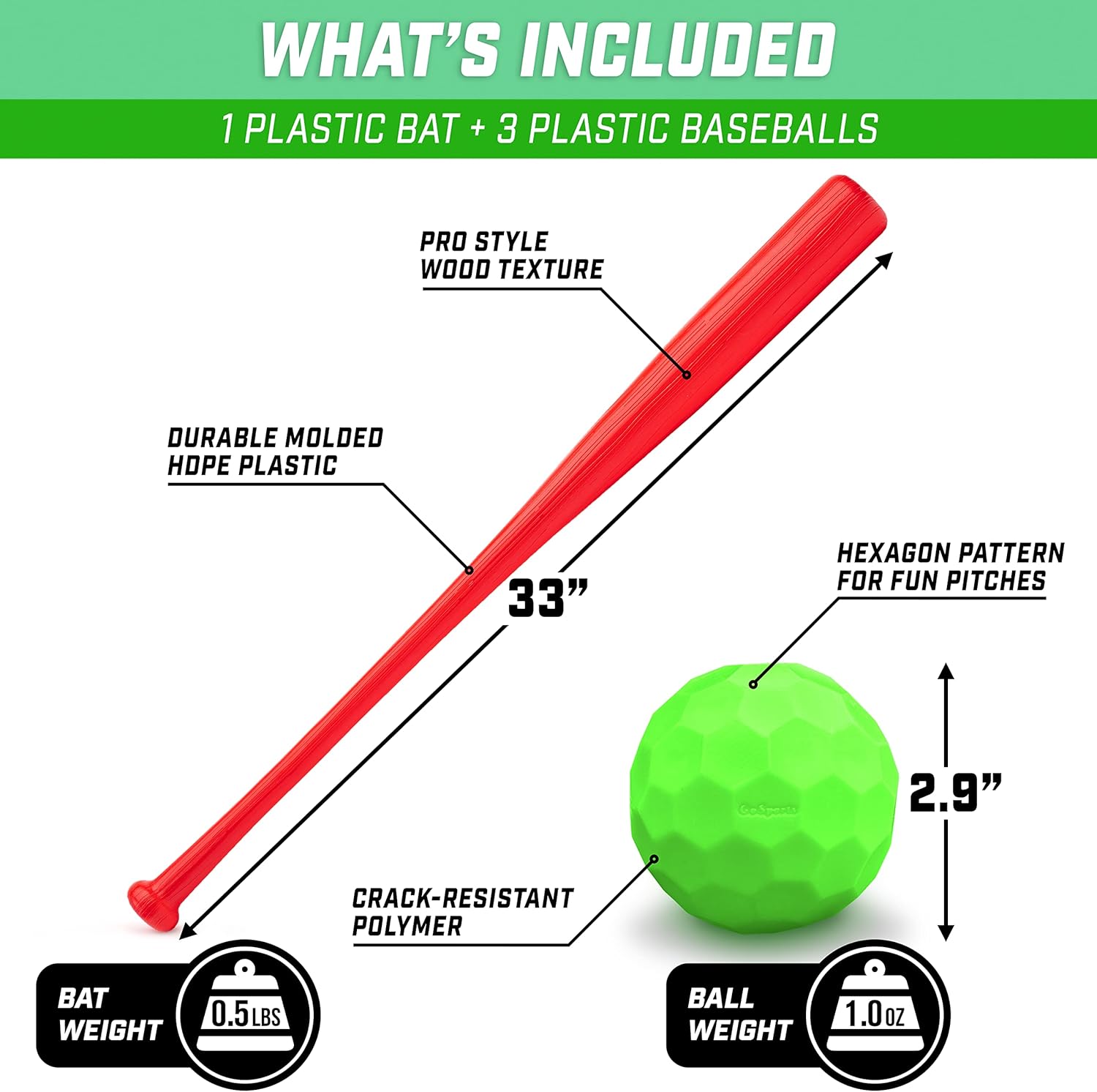 Plastic Baseball Bat