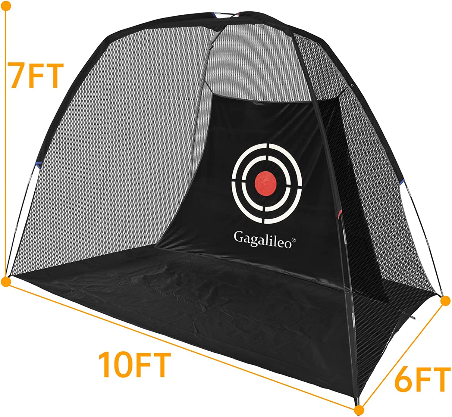 Golf Net,Golf Net Backyard Driving,Golf Driving Range,Golf Swing Net,Heavy Duty Golf Practice Net,Golf Practice Hitting Net,Quick Setup Golf Net with Target Cloth and Carry Bag-CAD