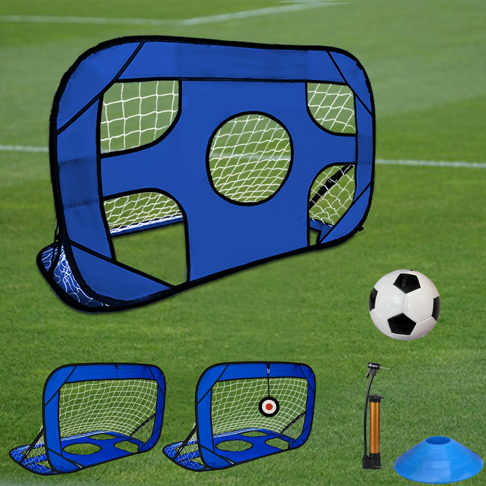 Pop up football goal 4X2.5X2.5ft