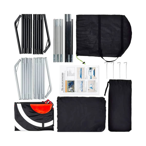 Gagalileo Golf practice Net 9X7X5ft - Galileo Sports