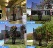 8X8X3 Gagalileo Golf Hitting Nets for Backyard/Heavy Duty