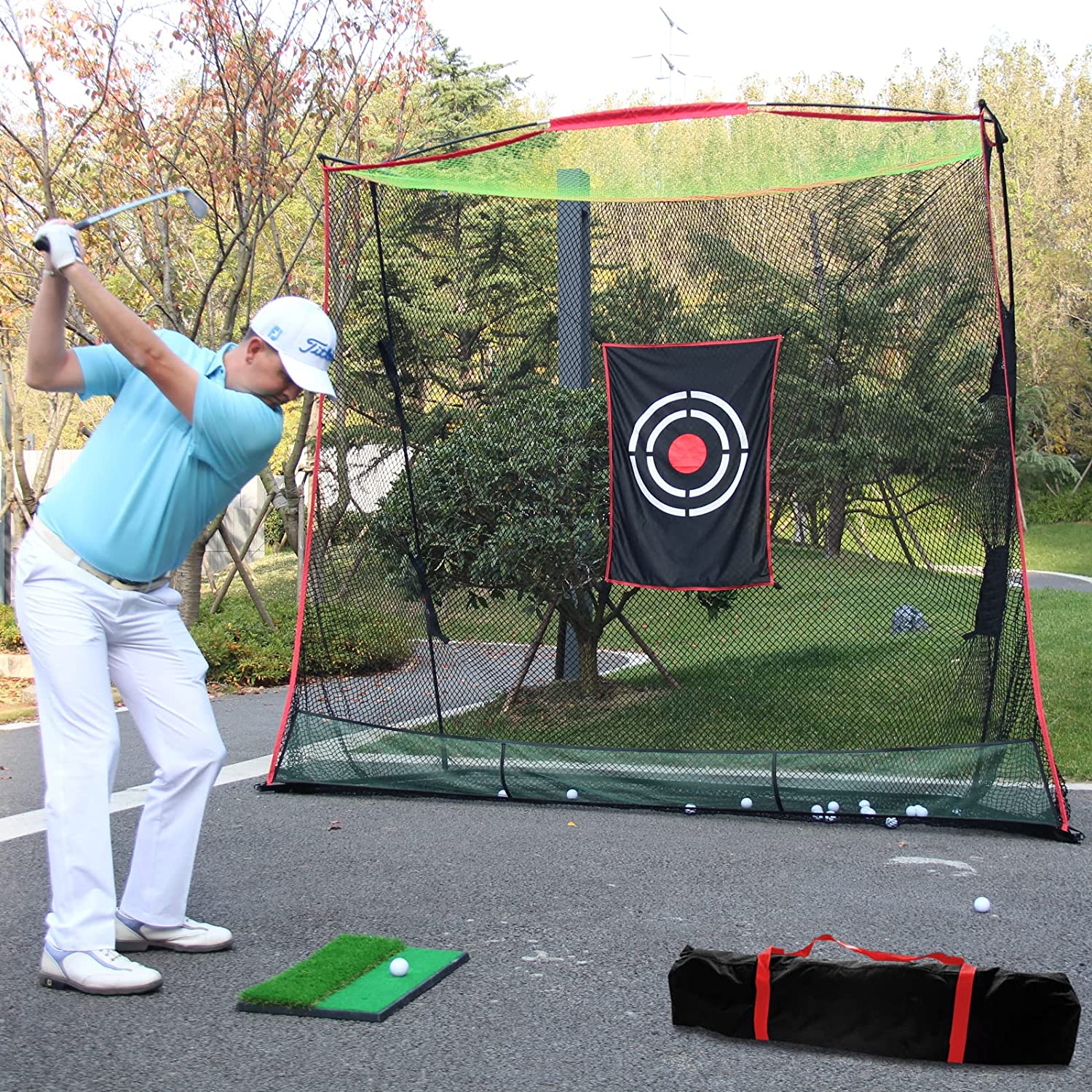 3 x 0.9 x 2.4m High-Quality Golf Nets/Indoor & Outdoor Golf Nets