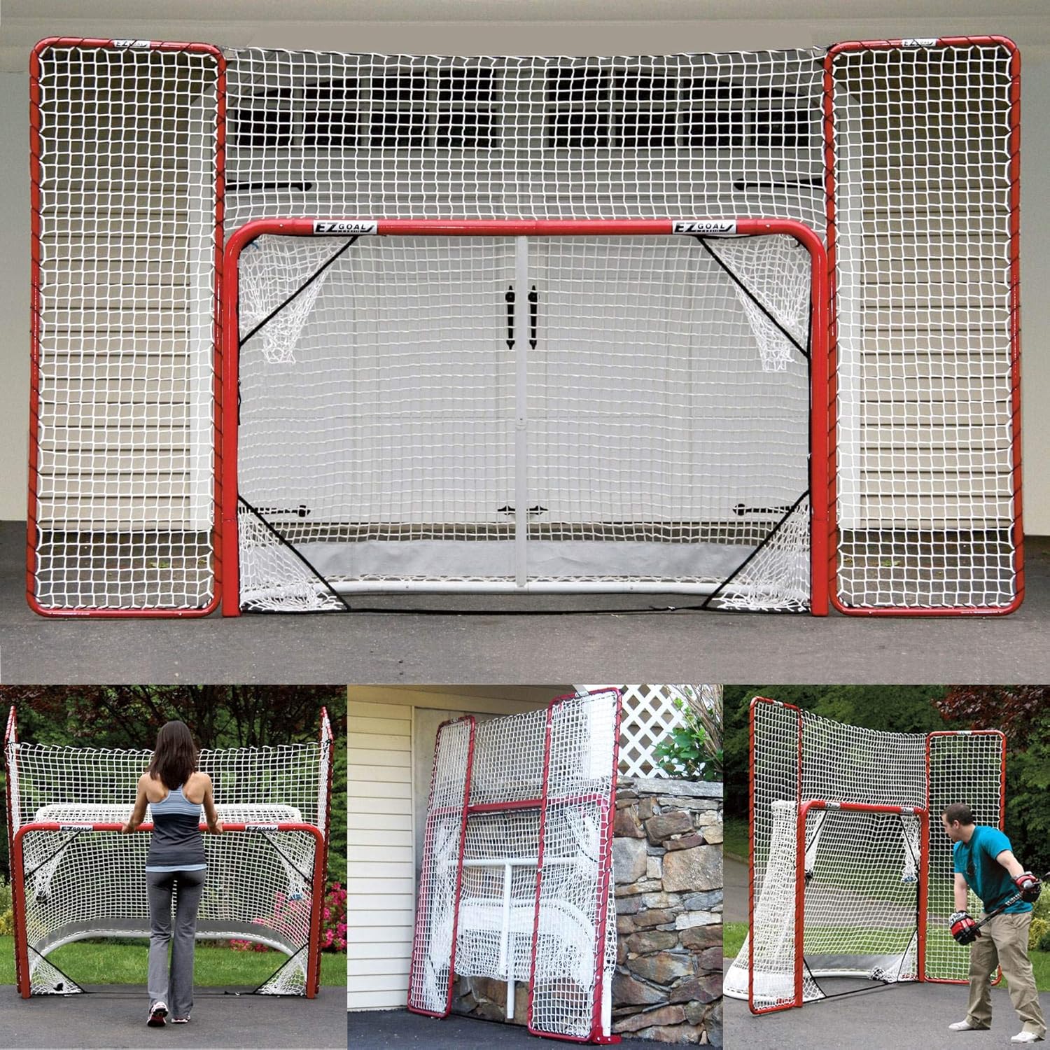 Foldable Hockey Goal Steel Hockey Net