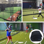 30x12 Baseball Batting Cage Netting/Heavy-Duty Sports Barrier Nets