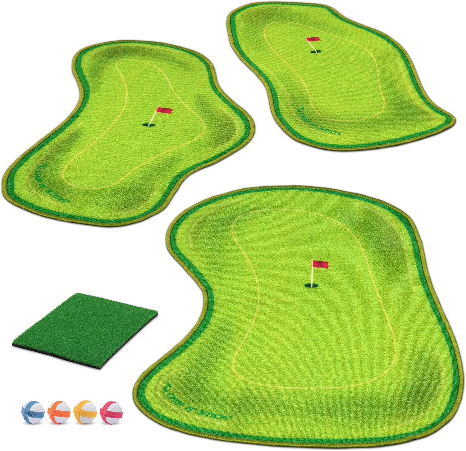 Chip N' Stick Golf – Sticky Ball Chipping Game for Indoor/Outdoor Play