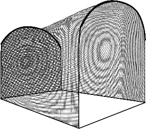 Gagalileo Baseball Replacement Net 13x10x10 