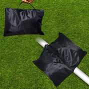 Sacos de arena para red de fútbol vendidos en paquetes de 2 sacos de arena resistentes/portátiles