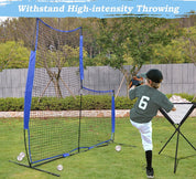Gagalileo L-Shaped Softball relacement Pitching Screen 7×7ft