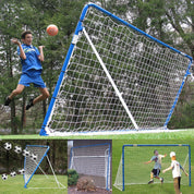 Galileo Folding 12' x 6' Professional Soccer Practice Rebounder, Kickback Trainer & Soccer Goal Net