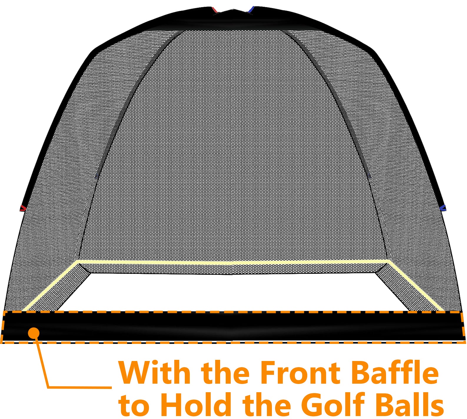 golf replacement net 10x7x6ft