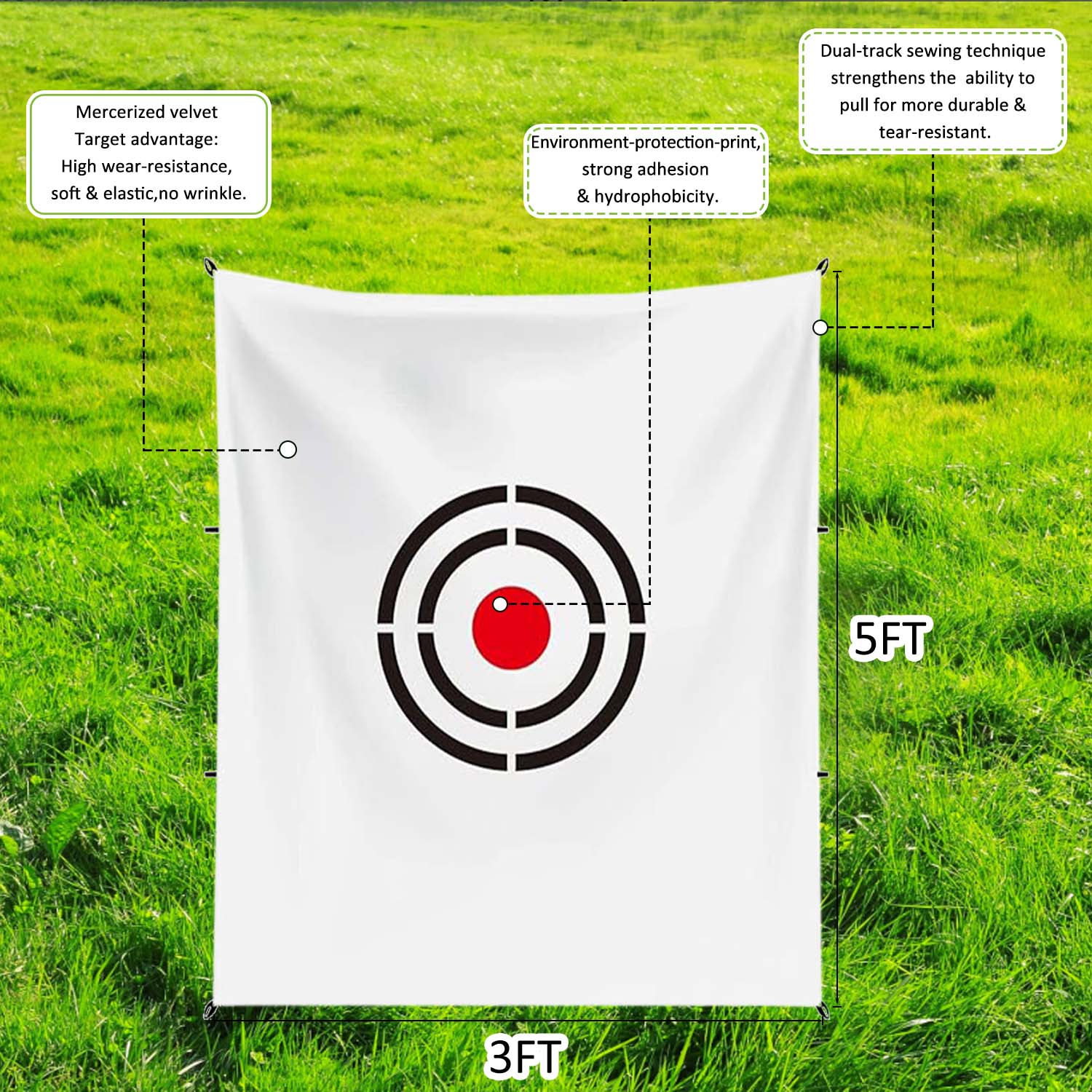 Golf Driving Net with Turf Mat, Tees & Balls – Indoor Outdoor Golf Training Set for Men & Golf Lovers