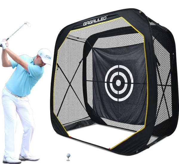 Golf Practice Hitting Nets for Backyard 6 x6 x3 - Galileo Sports
