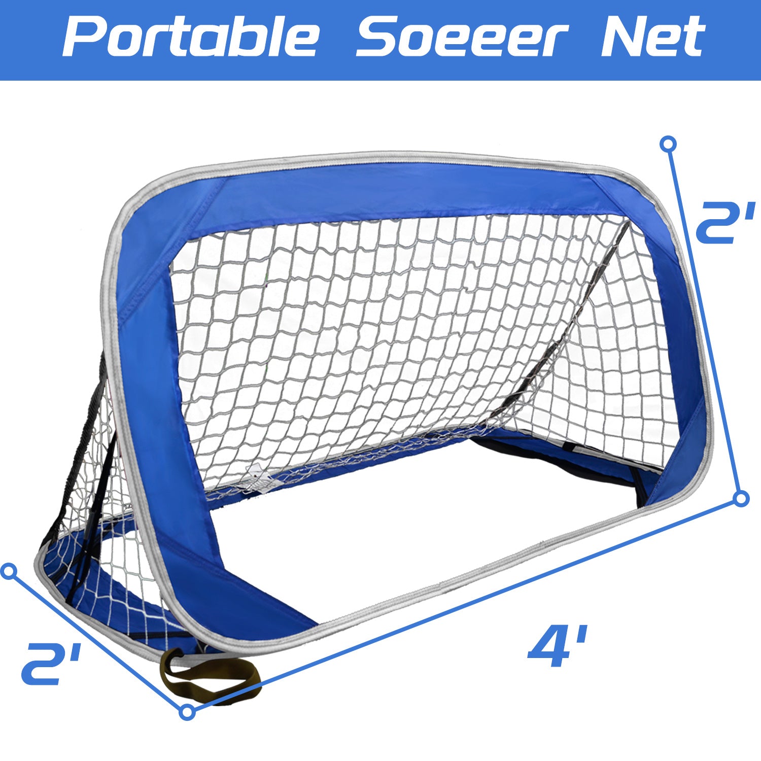 Galileo soccer goal 4X2.3