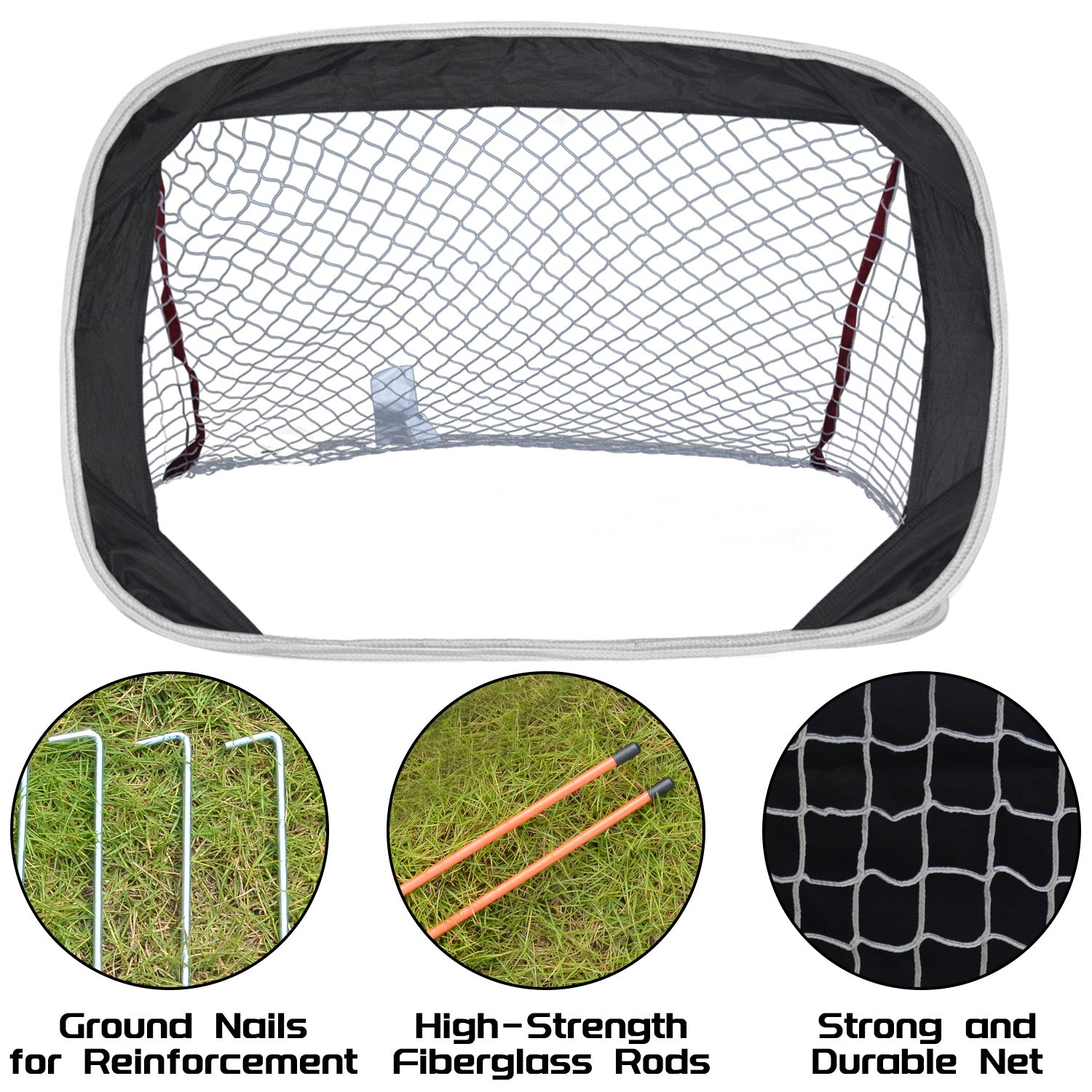 Gagalileo Soccer Goal 2X3X2